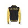 Černožlutá mikina COLLEGE JACKET BK OPAVA unisex (1)