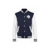 Modrobílá mikina COLLEGE JACKET BK OPAVA dětská