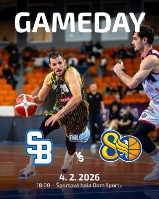 💛 GAMEDAY 💙 Poslední utkání základní části @enbleague je tady! 🧐 V dnešním utkání vyzveme slovenský @bc_slovan 🇸🇰 Držte...