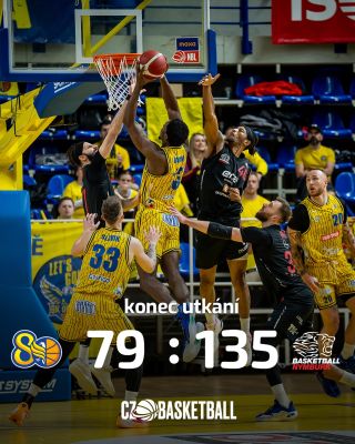 V prvním semifinálovém utkání Českého poháru prohráváme na domácí palubovce proti @basketballnymburk vysokým rozdílem...
