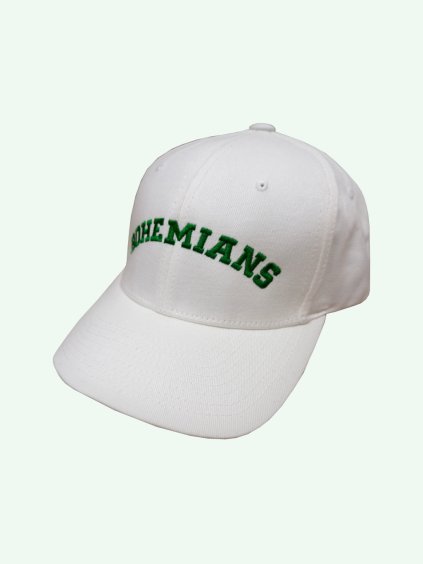 bohemians fanshop ksiltovka bila napis zeleny