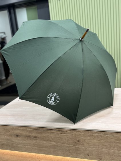 Deštník zelený - logo BOHEMIANS