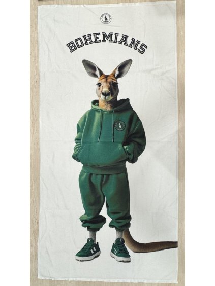 Osuška bílá - Klokan v mikině