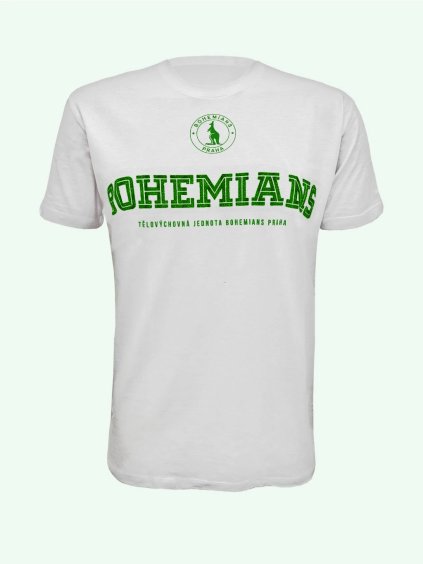 bohemians fanshop tricko bile damske glitter napis bohemians