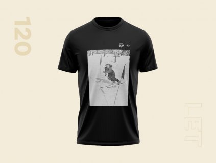 CSS retro triko sjezd blk