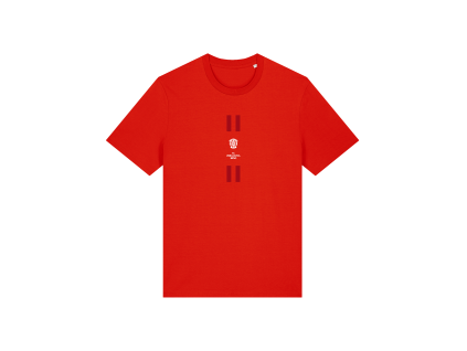 mockup triko červená