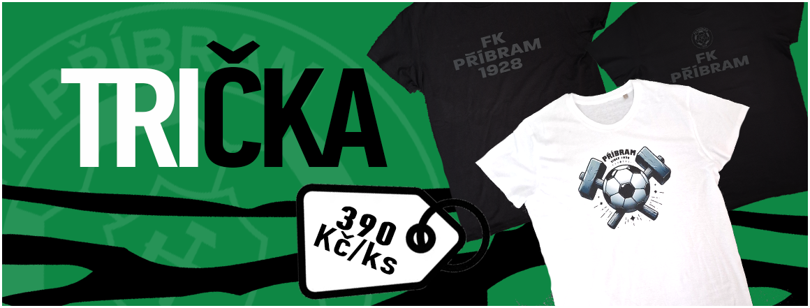 Víc triček, víc příbramského na sobě