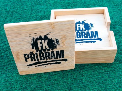 Dřevěné podtácky FK  Merch / Sportovní suvenýry