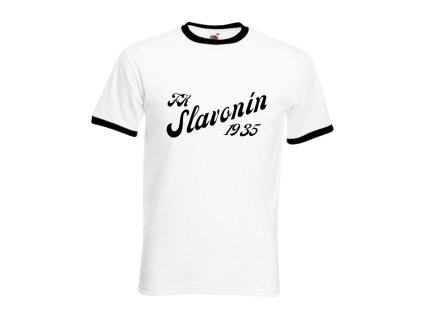 Triko bílé RETRO unisex