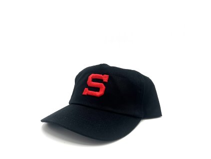Kšiltovka HCS černá červené logo dětská