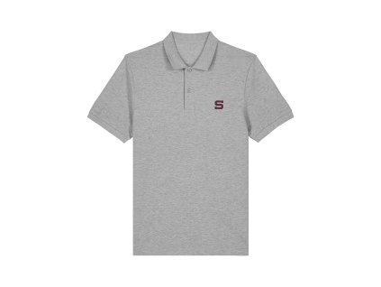 Polo triko Smart Casual šedé