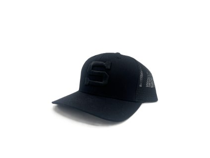 trucker černá s černým