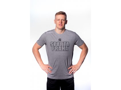 Kappa grey T-shirt Sparta Praha