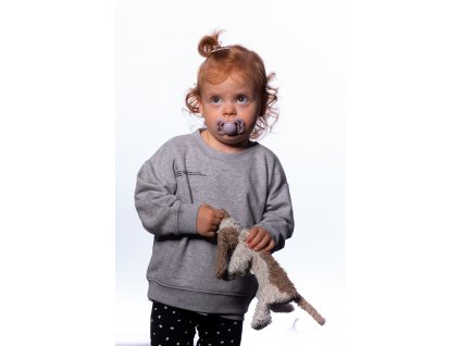 Baby grey sweatshirt kolekce PASTEL