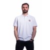 Polo tričko s trikolórovou výšivkou