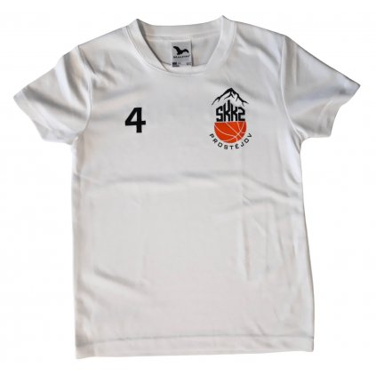 SK K2 basketbal tričko bílé 3