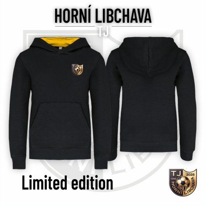 mikina detska2 80 black yellow