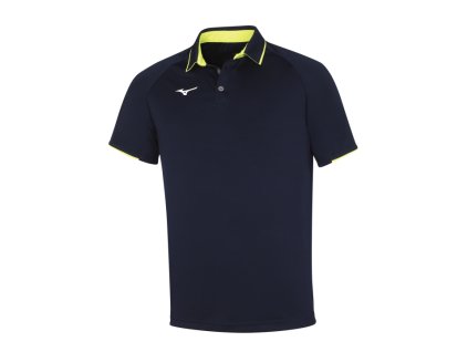 core polo navy yellow fluo