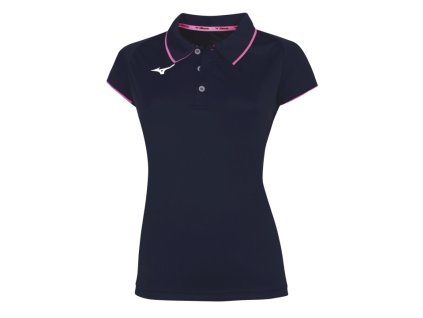 core polo navy pink fluo