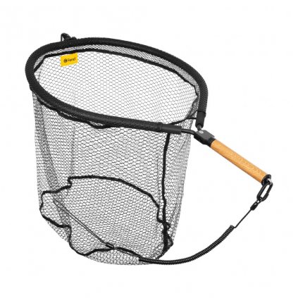 Fencl® KING fly fishing net with rubberized net