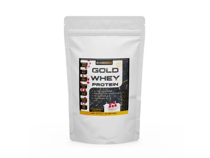 gold whey protein raspberry yogurt