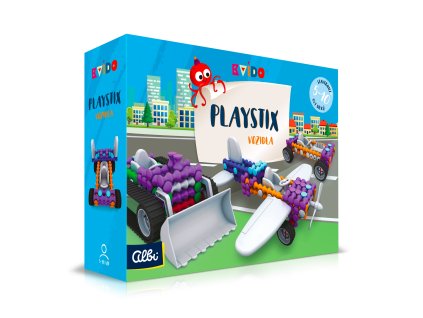 1251 kvido stavebnice playstix vozidla 146 dilku