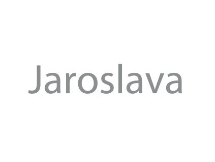 ALBI Propiska "Strýc" (Varianta "Jaroslava")