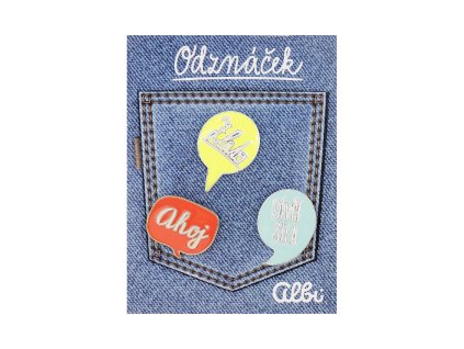 2217 odznacek ahoj