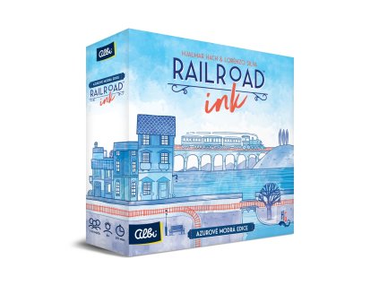 963 railroad ink modra edice