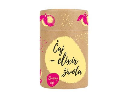 Dárkové čaje v tubusu (Varianta Ovocný čaj - Nejsi starý)