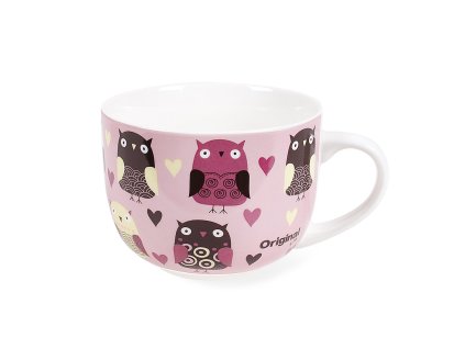 Hrnek (Varianta se sovami)