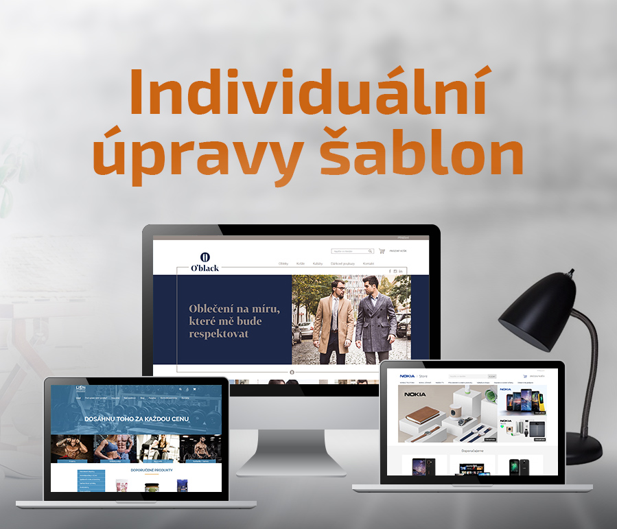 Individuální úpravy šablon