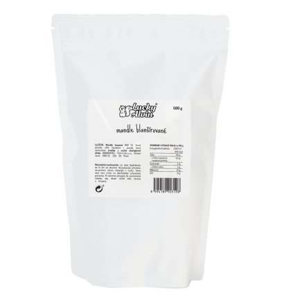 orechy mandle blansirovane 500 Large