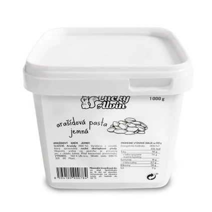 Arašídová pasta jemná