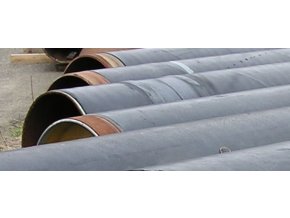 Seamless Steel Pipe  DN 600 (610 x 12,5), length 12,8 m, PE