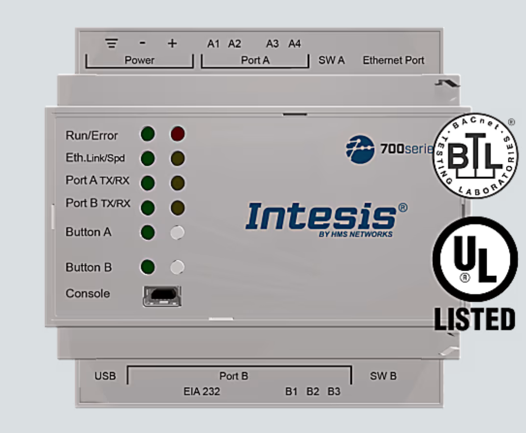 Intesis DALI gateway