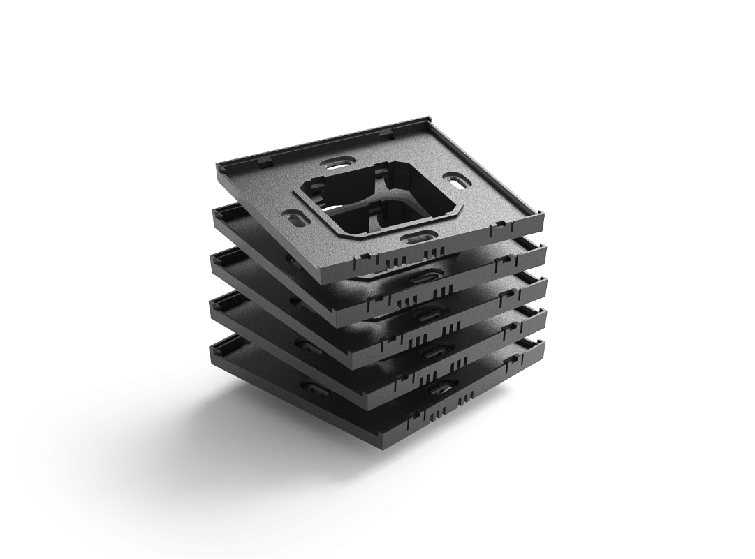 Sada montážnych dosiek pre Legrand Mosaic (5ks)