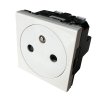 MOSAIC SOCKET FR 2P T WHITE