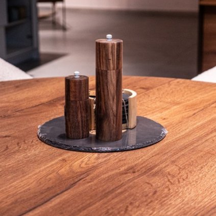 DREVENÝ MLYNČEK ACA NA KORENIE - 21,5 CM