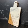 SERVÍROVACIA DOSKA Z MRAMORU A DREVA 30 X 15 CM