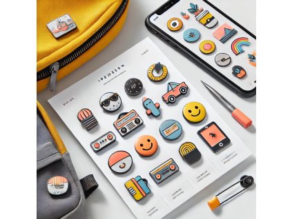 Stylish Badge Pins 2024 10 18