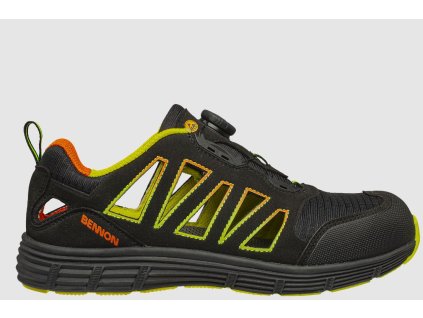 Bezpečnostná obuv BENNON - Rebel S1P ESD ATOP Green Low (Veľkosť 37)