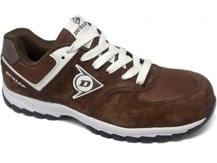 Bezpečnostné poltopánky DUNLOP - Flying Arrow S3 Brown 35703 (Veľkosť 36)