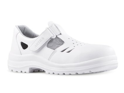 Biele bezpečnostné sandále ARTRA - Armen 9008 1010 S1 (Veľkosť 35)