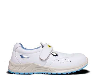 Biele pracovné sandále BENNON - White O1 ESD Sandal (Veľkosť 36)