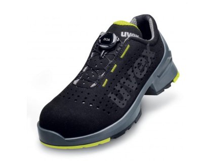 UVEX 6565 perforovaná obuv čierno žltá