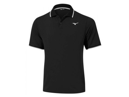 Men Mizuno Polo / Black/White (Velikost S)