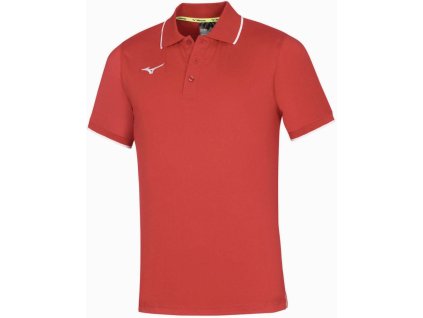 Men Mizuno Polo/Red/White (Velikost M)