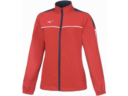 Mizuno Micro Tracksuit/Red/Navy (Velikost S)