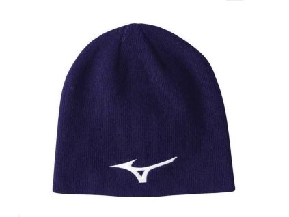 Mizuno Promo Beanie Jr / Navy / one size (Velikost OS)